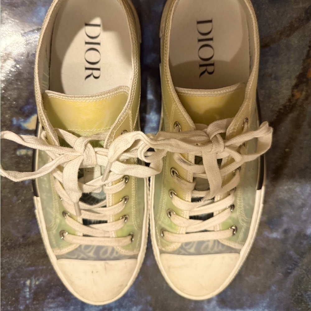 Dior B23 Low Top Men Multicolor Sneakers